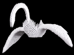 Origami Swan by Wen-Min Chen '11