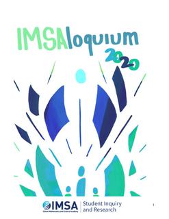 2020 IMSAloquium