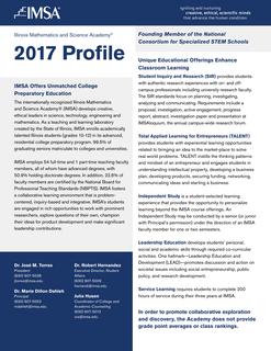 IMSA 2017 Profile