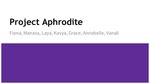 Project Aphrodite