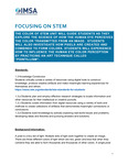 Focusing on STEM by David Hernandez
