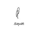 Standing: "Squat" by Mary Myers