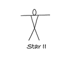 Standing: "Star 2" by Mary Myers