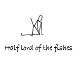 Sitting: "Half Lord of the Fishes" by Mary Myers