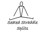 Sitting: "Straddle Splits" by Mary Myers